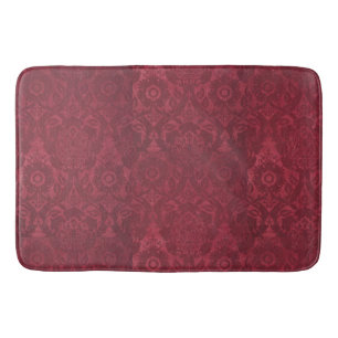 Vintage William Morris Acorn Embossed Velvet Badmat