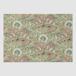 Vintage William Morris Corncockle Flowers Tissuepapier