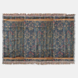 Vintage William Morris Floral Daisy Pattern Deken