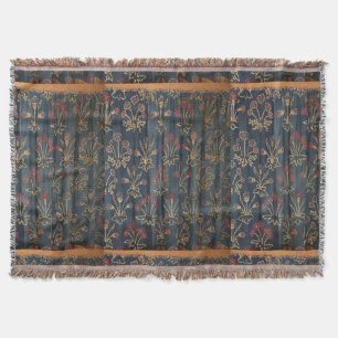 Vintage William Morris Floral Daisy Pattern Deken