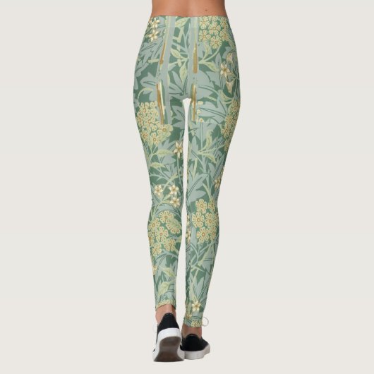 Vintage William Morris Jasmine Leggings (Achterkant)
