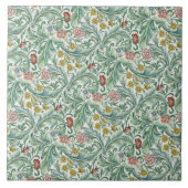 Vintage William Morris Leicester Tegeltje (Voorkant)
