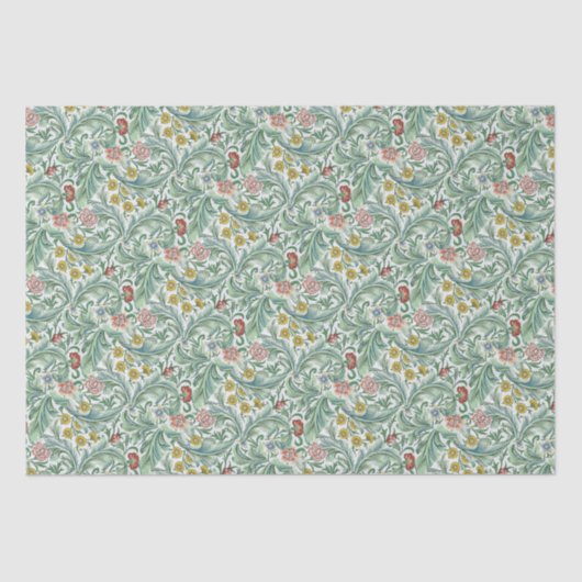 Vintage William Morris Leicester Tissuepapier (Voorkant)