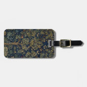 Vintage William Morris–Levensboom  Bagagelabel (Voorkant horizontaal)
