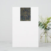 Vintage William Morris–Levensboom  Briefpapier (Staand voorkant)