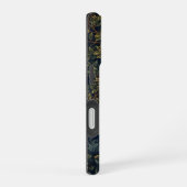 Vintage William Morris–Levensboom iPhone 16 Hoesje (Rechterkant)