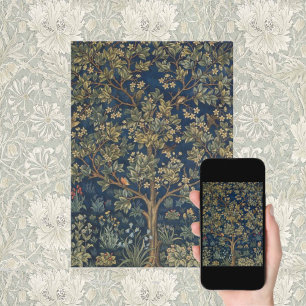 Vintage William Morris–Levensboom  Kaart