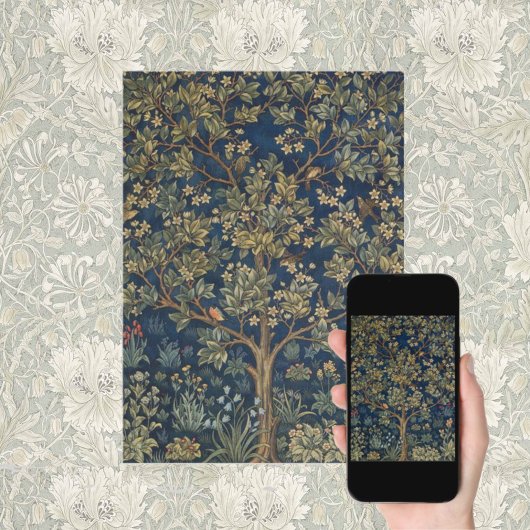 Vintage William Morris–Levensboom Kaart