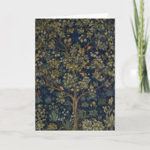 Vintage William Morris–Levensboom Kaart (Voorkant)