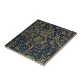 Vintage William Morris–Levensboom  Tegeltje (Zijkant)