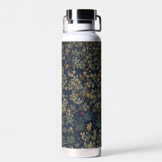 Vintage William Morris–Levensboom  Waterfles (Achterkant)