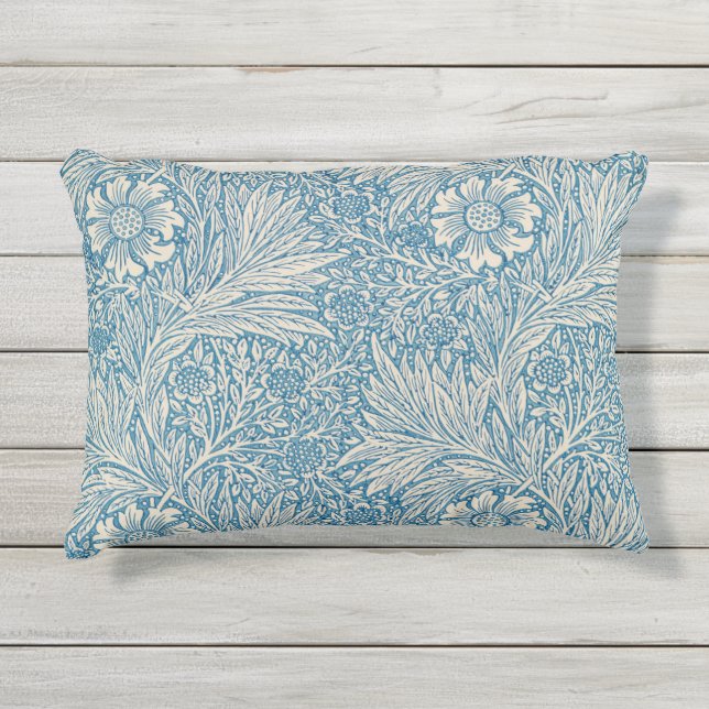 Vintage William Morris Marigold Buitenkussen (Voorkant)