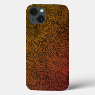 Vintage William Morris Oranje Larkspur Botanisch Case-Mate iPhone Case
