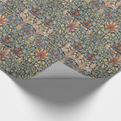 Vintage William Morris Snakehead Cadeaupapier (Hoek)