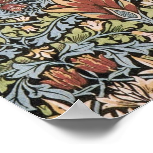 Vintage William Morris Snakehead Poster (Hoek)