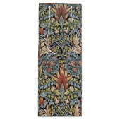 Vintage William Morris Snakehead Wijn Cadeautas (Voorkant)