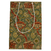 Vintage William Morris Wandle Medium Cadeauzakje (Achterkant)