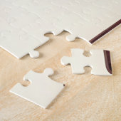 Vintage Wine Bottle Grapevine Pattern Legpuzzel (Zijkant)