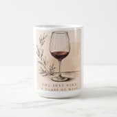 Vintage Wine Lover | Red Wine Design Koffiemok (Center)