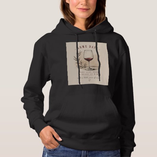 Vintage Wine Lover Shirt | Elegant Red Wine Design (Voorkant)