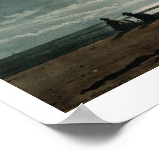 Vintage Winslow Homer Moonlight Poster (Hoek)