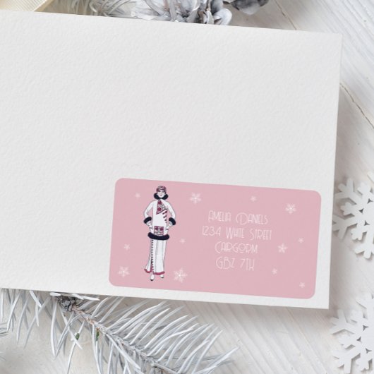 Vintage Winter Fashion  Etiket