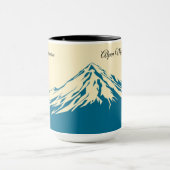 Vintage Winter Ski Club Personalized Lodge Mok (Midden)