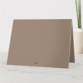 Vintage Winter Wonderland Personalized Holiday Kaart (Achterkant)