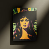 Vintage Witch Briefkaart
