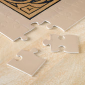 Vintage Witch Tea Time Legpuzzel (Zijkant)