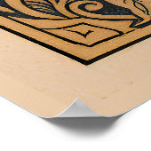 Vintage Witch Tea Time Poster (Hoek)