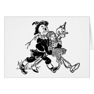 Vintage Wizard of Oz Dorothy Slapend met Papavers