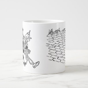 Vintage Wizard of Oz Dorothy Slapend met Papavers Grote Koffiekop