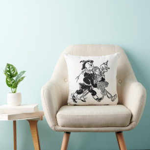 Vintage Wizard of Oz Dorothy Slapend met Papavers Kussen