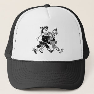 Vintage Wizard of Oz Dorothy Slapend met Papavers Trucker Pet