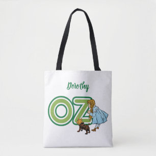 Vintage Wizard of Oz Dorothy Toto met Grote Letter Tote Bag