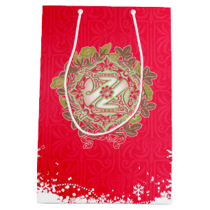 Vintage Wizard of Oz Kerstcadeautas-ROOD Medium Cadeauzakje