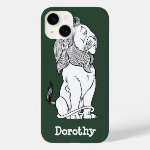 Vintage Wizard of Oz, laffe laffe leeuw Case-Mate iPhone 14 Hoesje