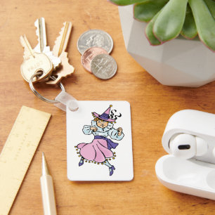 Vintage Wizard of Oz, Schattige Dansende Meisje Mu Sleutelhanger