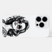 Vintage Woman iPhone/iPad Case | Glamorous (Achterkant (horizontaal))