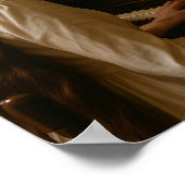 Vintage Woman Pianist Poster (Hoek)