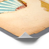 Vintage Women & Circus Clowns Ephemera Collage Poster (Hoek)