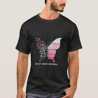 Vintage Women Warrior Breast Cancer Awareness Pink T-shirt
