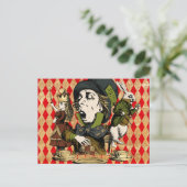 Vintage Wonderland Characters Briefkaart (Staand voorkant)