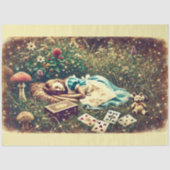 Vintage Wonderland Droom Decoupage Tissuepapier (Voorkant)