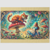 Vintage Wonderland Mushroom Moment Tissuepapier (Voorkant)