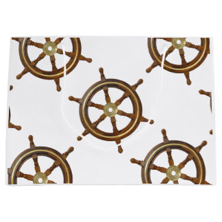 Vintage Wooden Helm Groot Cadeauzakje