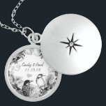 Vintage Woodpeckers Jubileum Ketting<br><div class="desc">De Kettingen van het domein kiezen of Zilveren Geplaatst of Sterling Zilver</div>