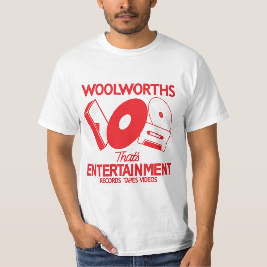 Vintage - Woolworths - Heren T-shirt (Voorkant)