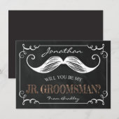 VINTAGE WORD IK JR. BRUIDSJONKER | BRUIDSJONKERS KAART (Voorkant / Achterkant)